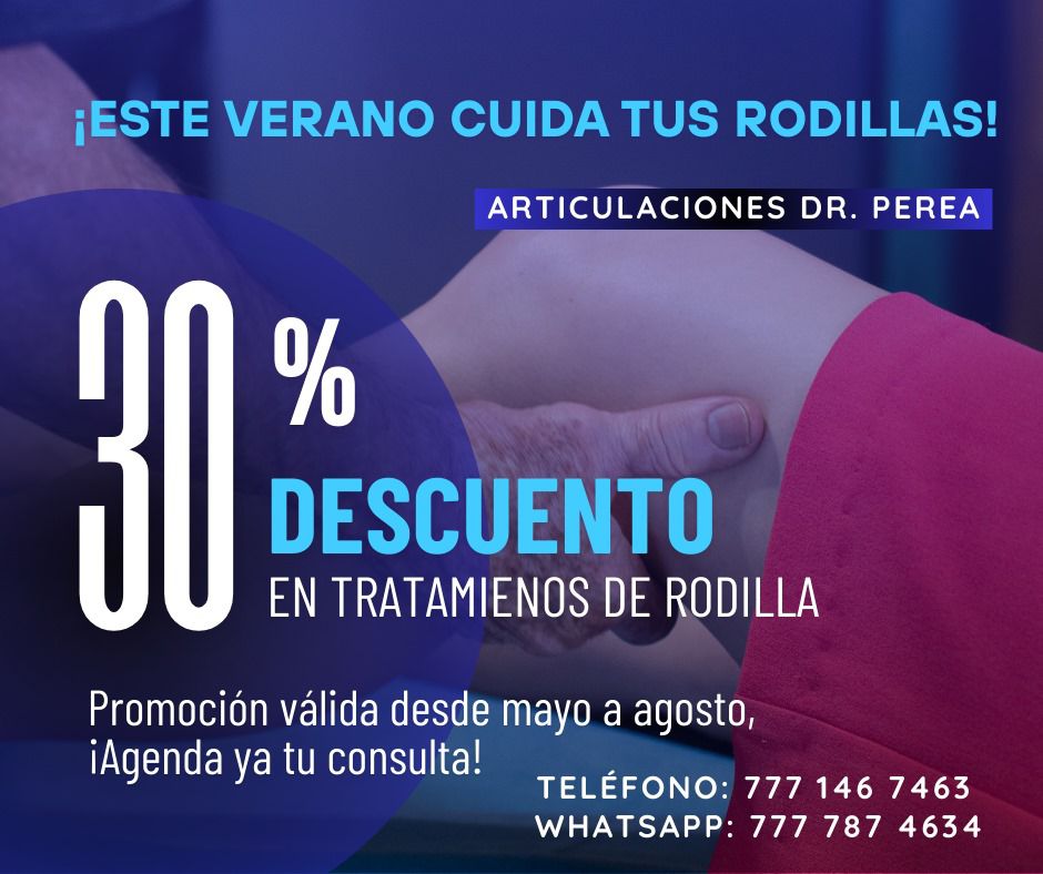 Promoción y cuidados de rodillas